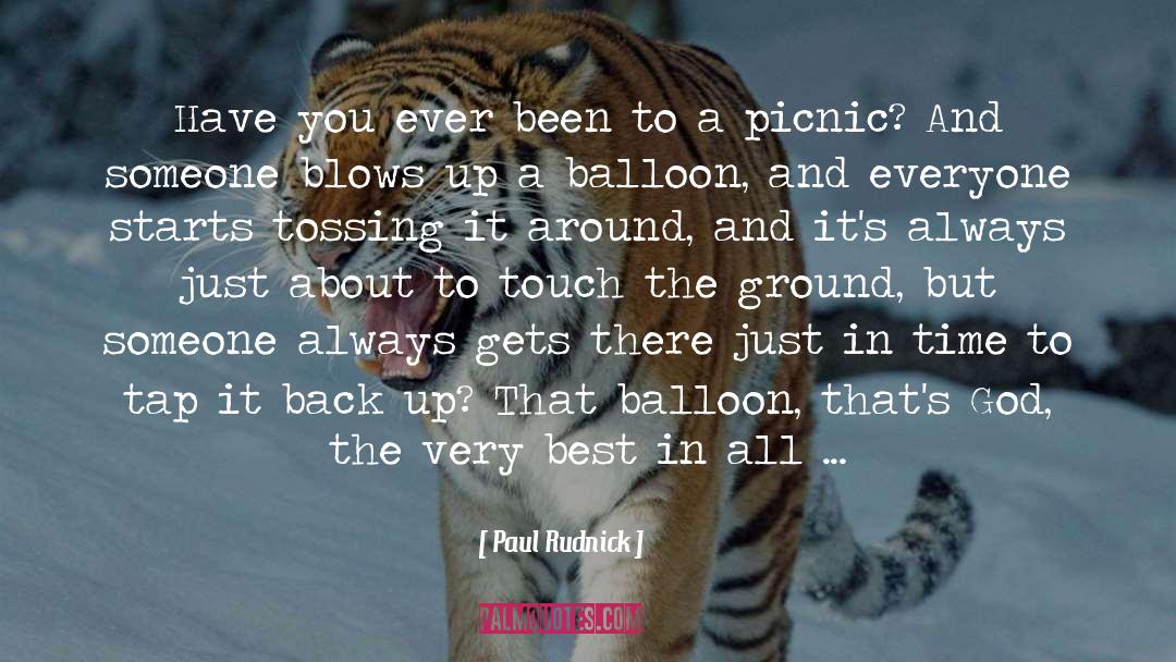 Balloons quotes by Paul Rudnick