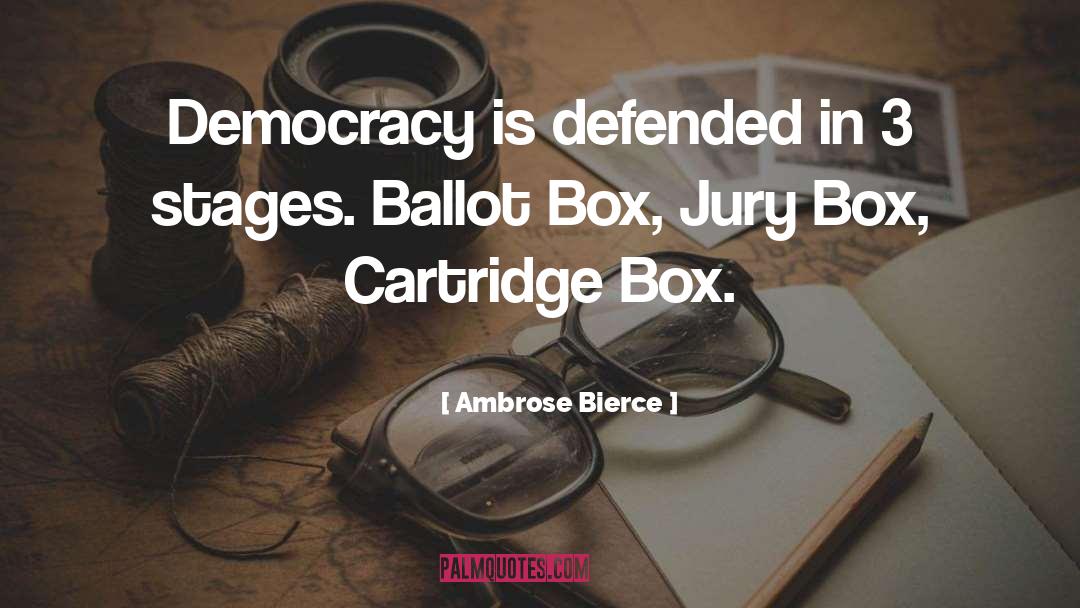 Ballot quotes by Ambrose Bierce