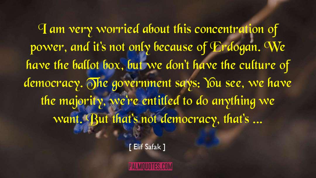 Ballots quotes by Elif Safak