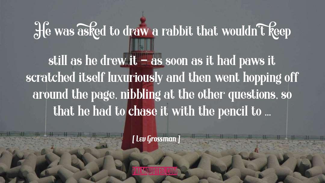 Ballpen Drawing quotes by Lev Grossman