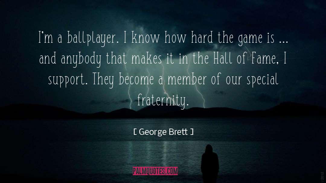 Ballplayer quotes by George Brett