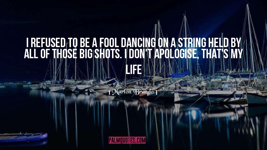 Ballroom Dancing quotes by Marlon Brando