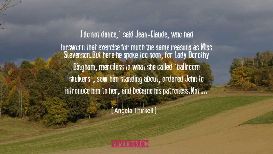 Ballroom quotes by Angela Thirkell