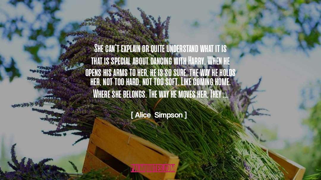 Ballroomdancing quotes by Alice  Simpson