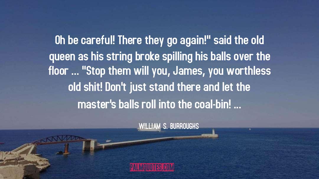 Balls quotes by William S. Burroughs