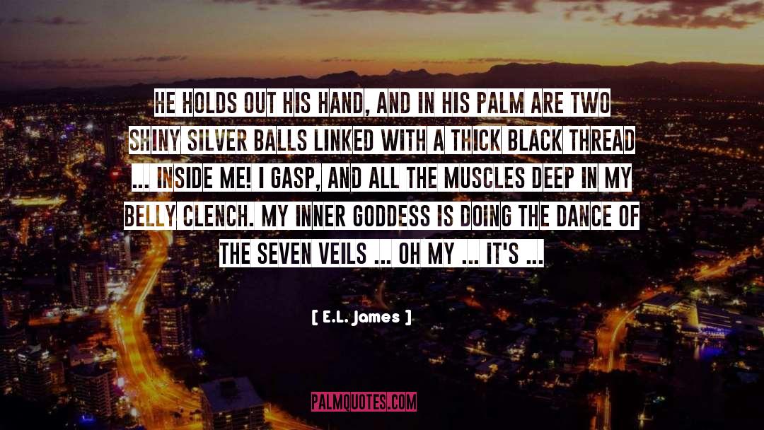 Balls quotes by E.L. James