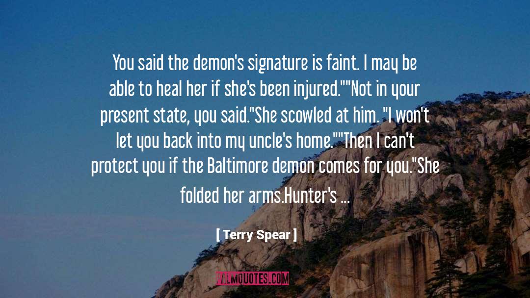 Baltimore quotes by Terry Spear