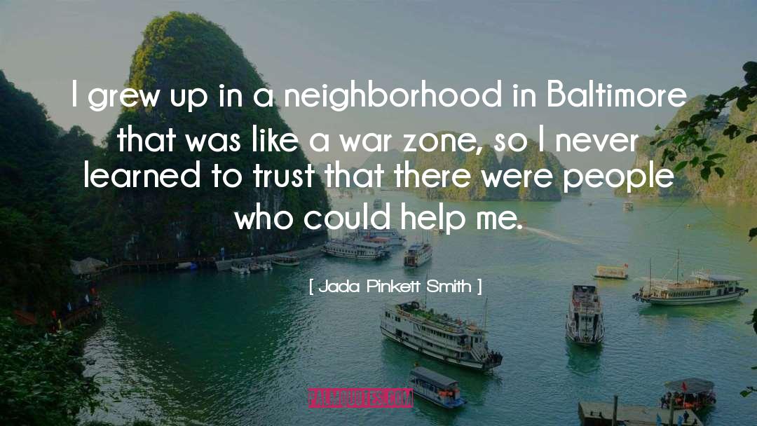 Baltimore quotes by Jada Pinkett Smith
