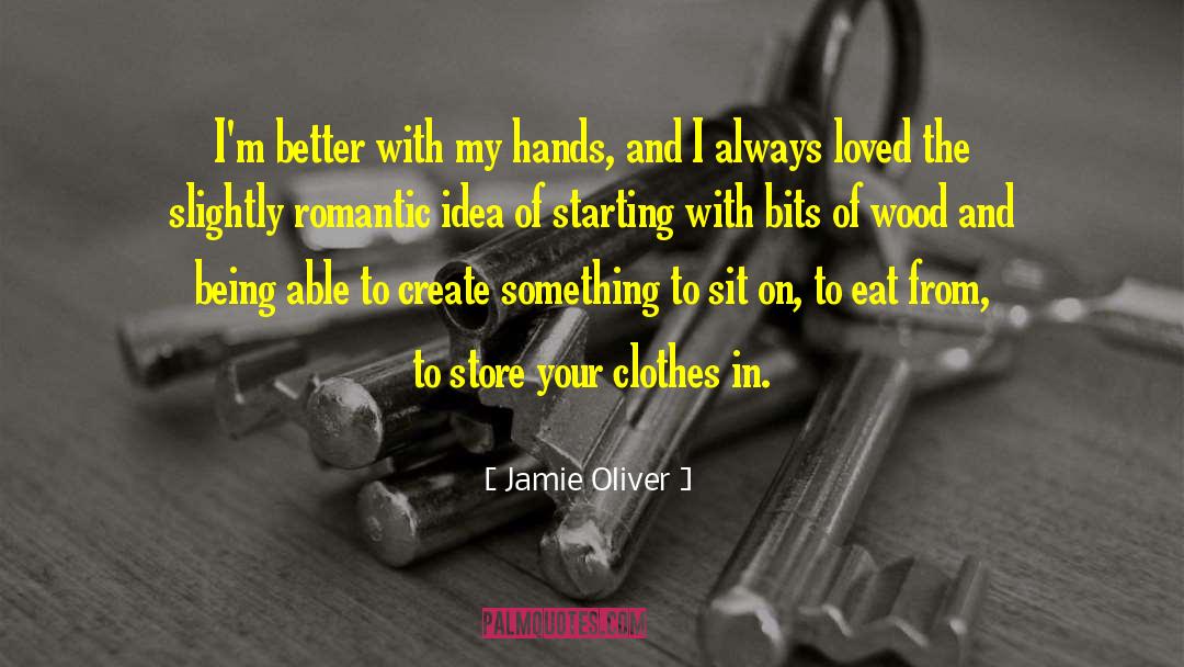 Balusters Wood quotes by Jamie Oliver