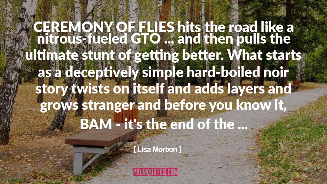 Bam quotes by Lisa Morton