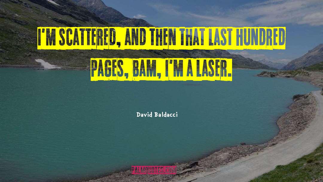 Bam quotes by David Baldacci