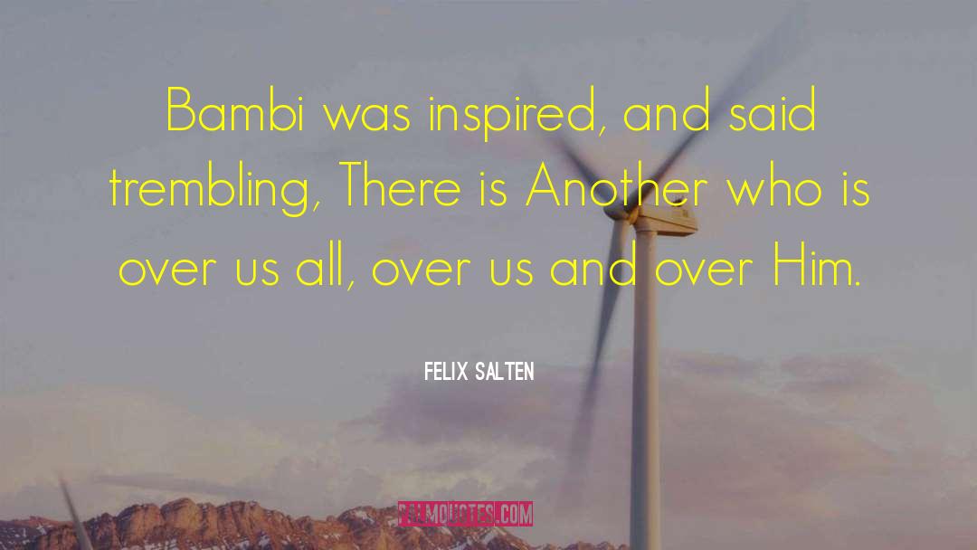 Bambi quotes by Felix Salten