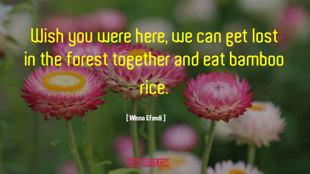 Bamboo quotes by Winna Efendi