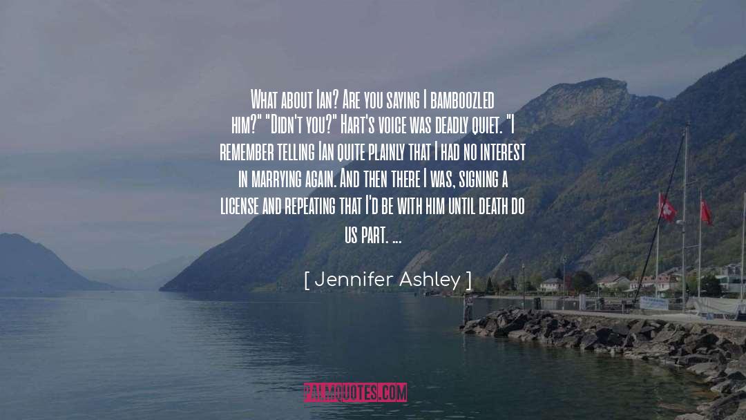 Bamboozled quotes by Jennifer Ashley