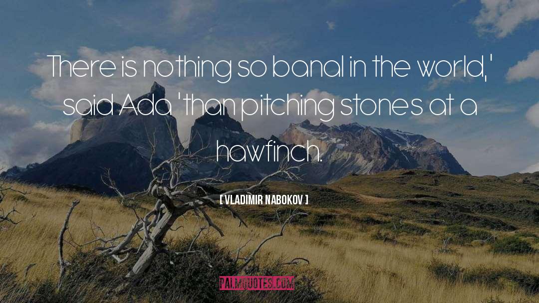 Banal quotes by Vladimir Nabokov