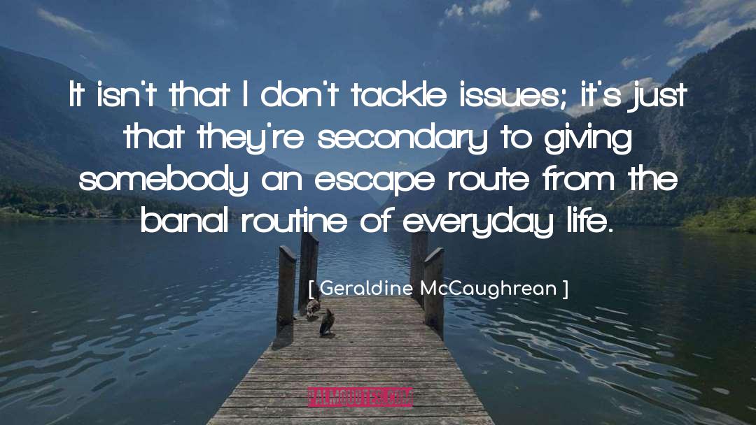 Banal quotes by Geraldine McCaughrean