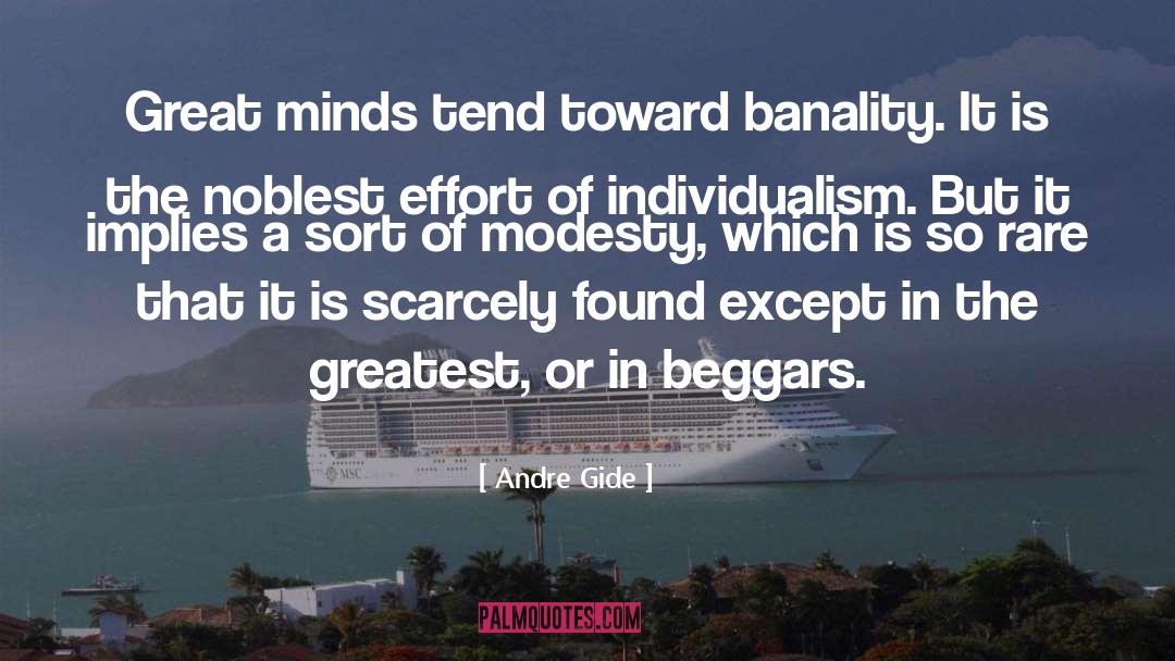 Banality quotes by Andre Gide