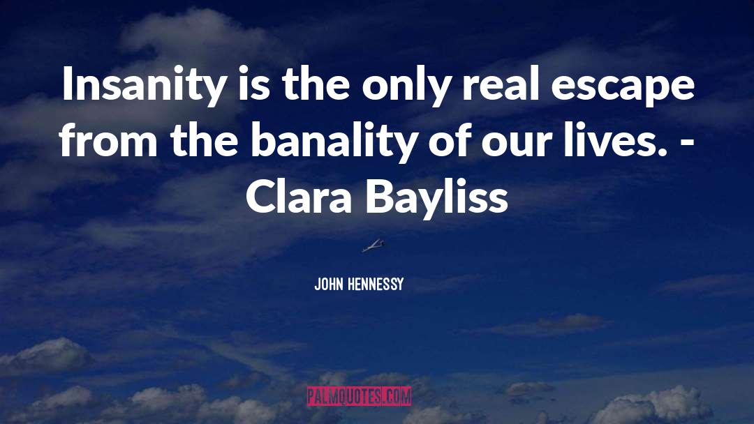 Banality quotes by John Hennessy