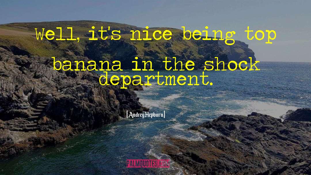 Banana quotes by Audrey Hepburn