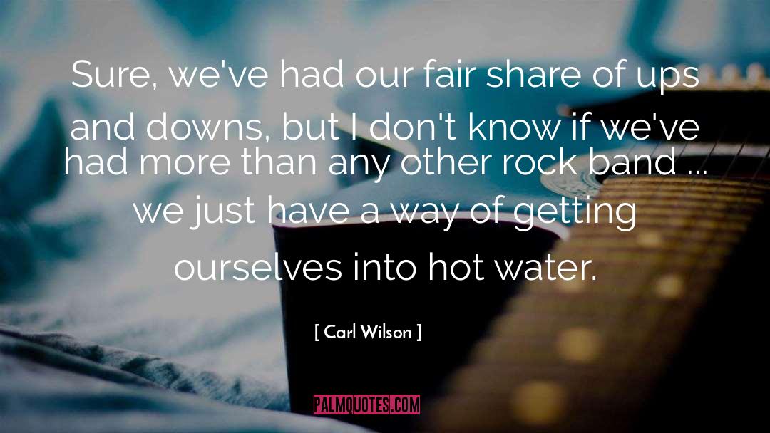 Band Aid quotes by Carl Wilson