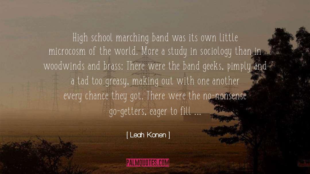 Band Geeks quotes by Leah Konen