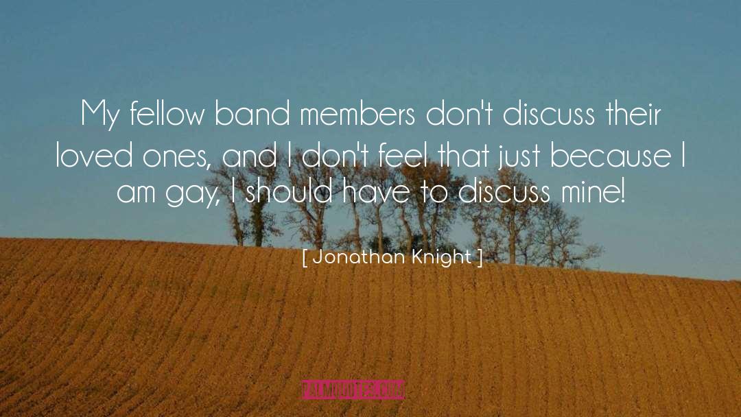 Band Members quotes by Jonathan Knight