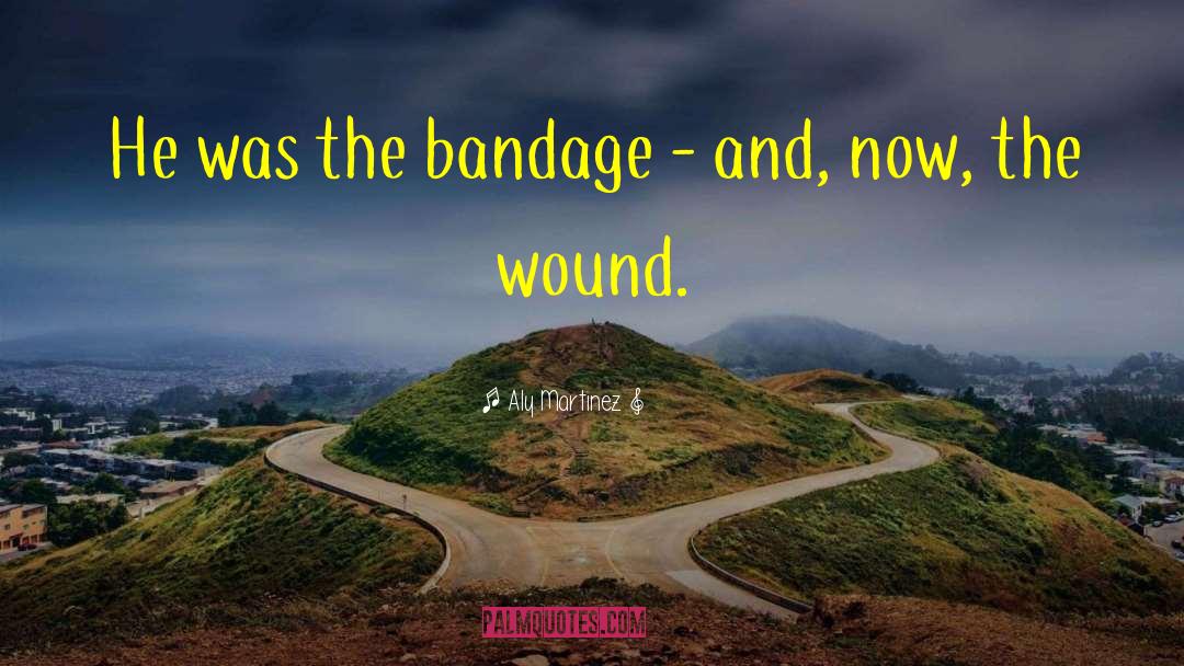 Bandage quotes by Aly Martinez