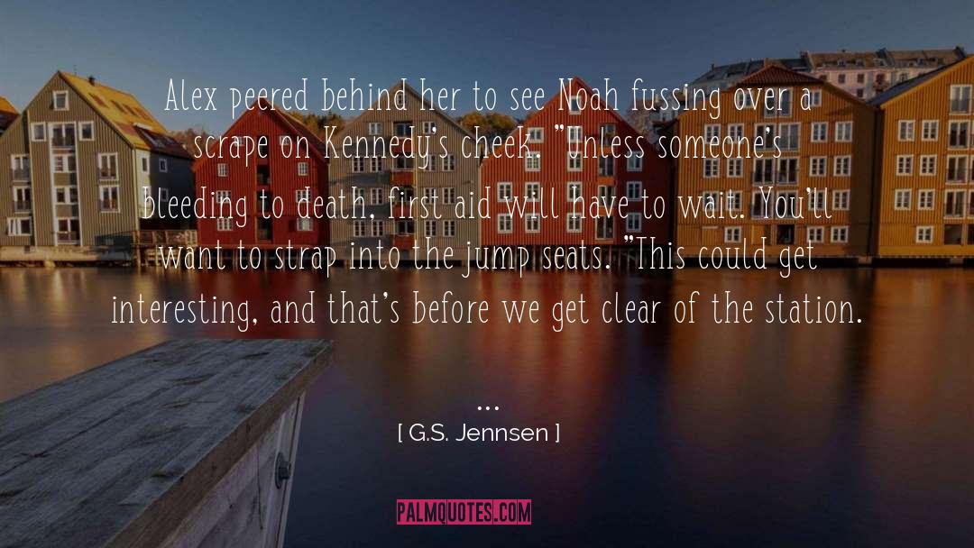 Bandaging First Aid quotes by G.S. Jennsen