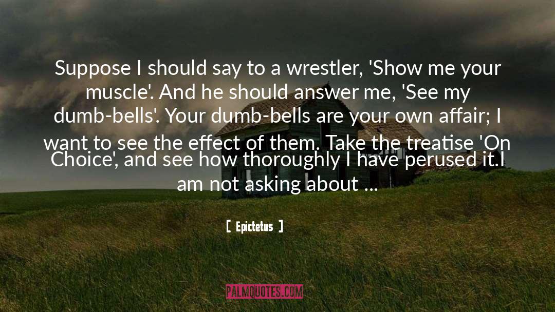 Bandido Wrestler quotes by Epictetus