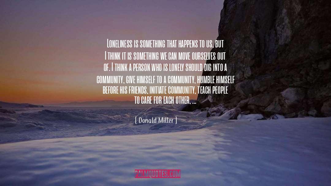Banding Together quotes by Donald Miller