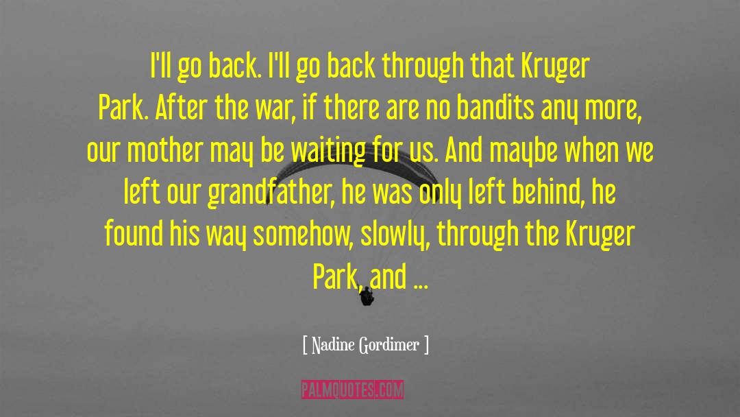 Bandits quotes by Nadine Gordimer