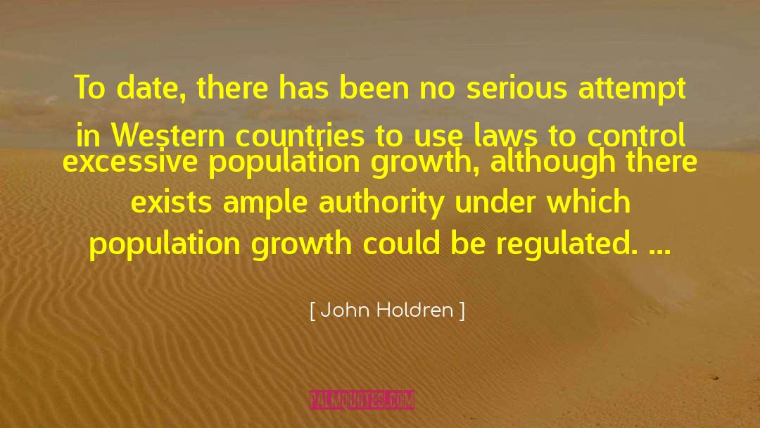 Bandoh Law quotes by John Holdren