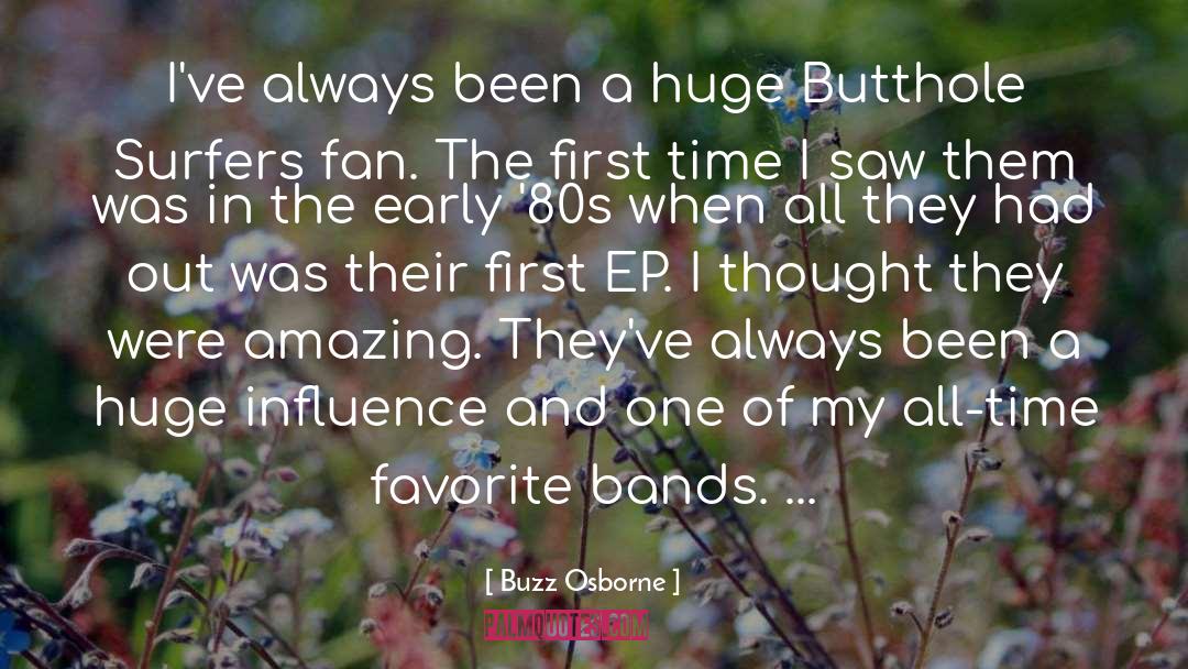 Bands quotes by Buzz Osborne