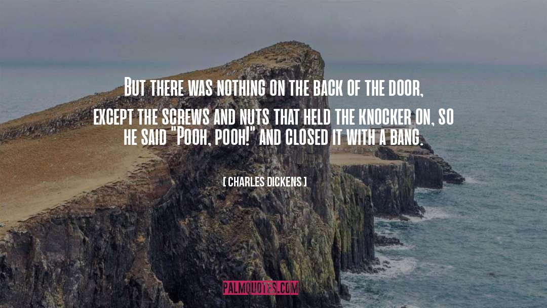 Bang quotes by Charles Dickens
