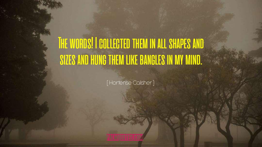 Bangles quotes by Hortense Calisher