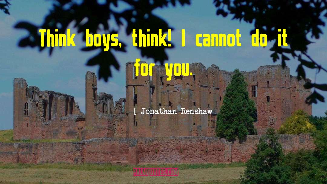 Bangtan Boys quotes by Jonathan Renshaw