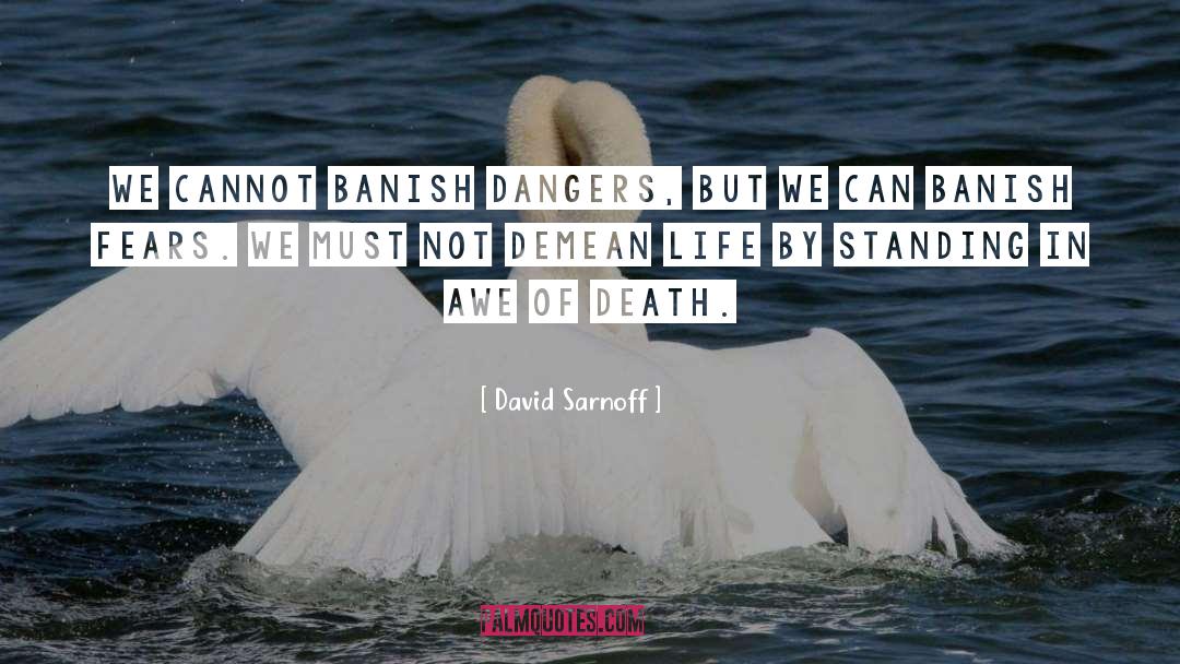 Banish quotes by David Sarnoff