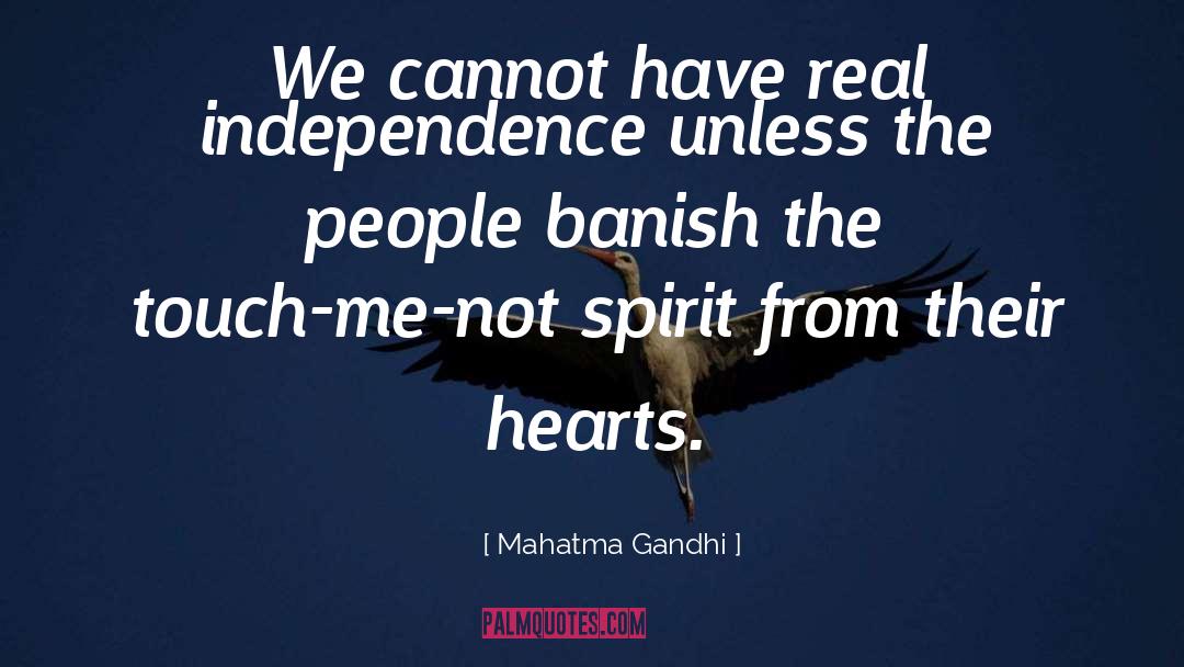 Banish quotes by Mahatma Gandhi