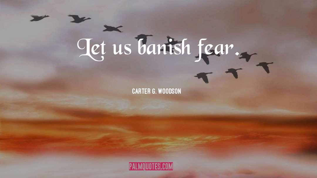 Banish quotes by Carter G. Woodson