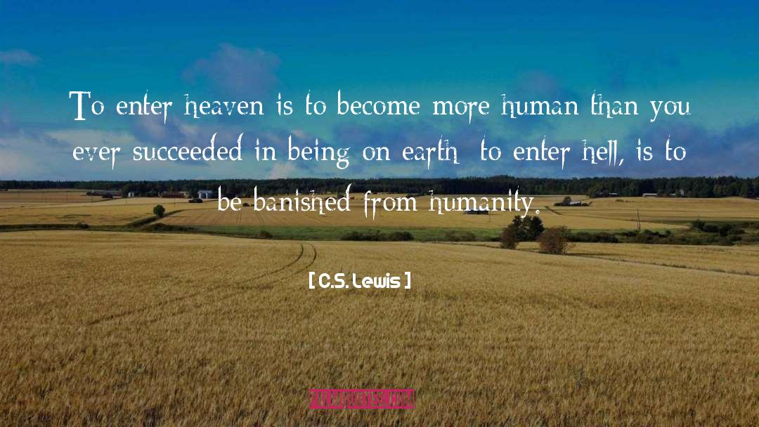 Banished quotes by C.S. Lewis