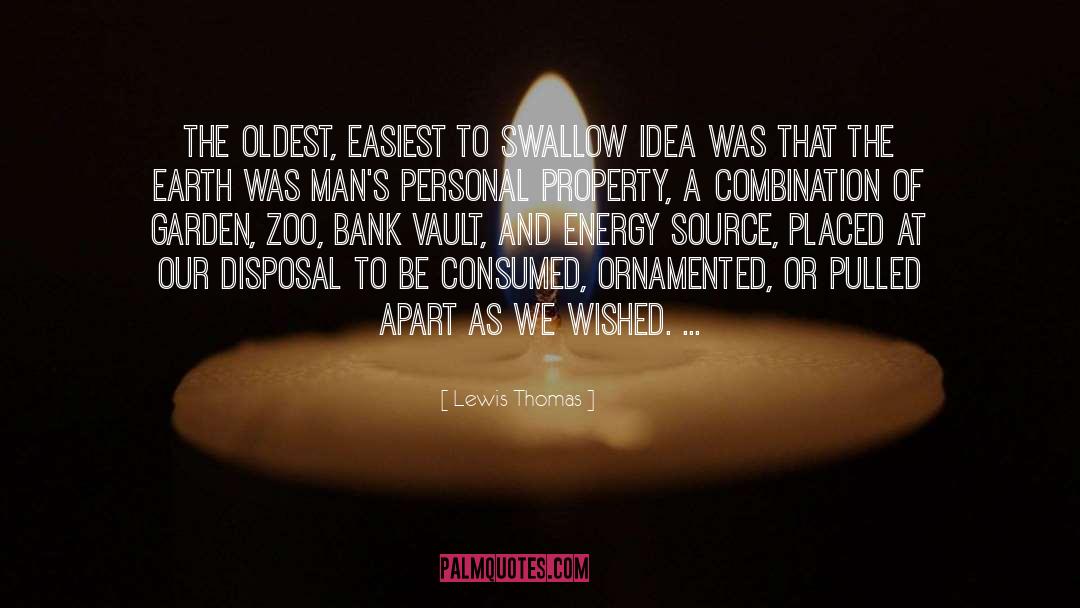 Bank Manager quotes by Lewis Thomas