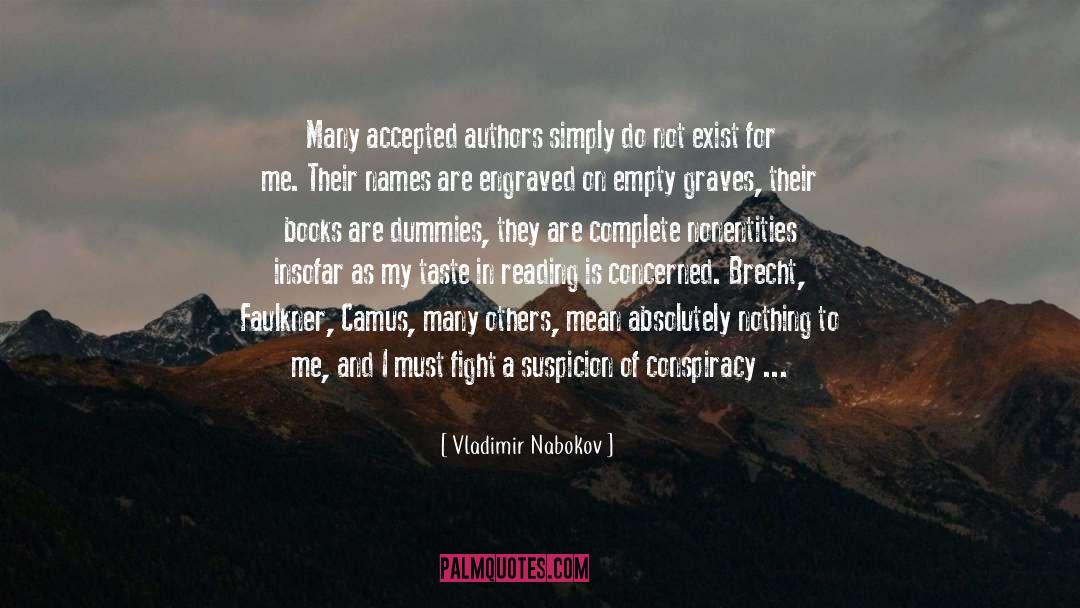 Bank Note quotes by Vladimir Nabokov