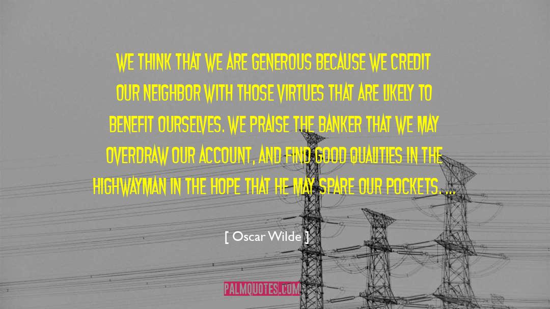 Banker quotes by Oscar Wilde