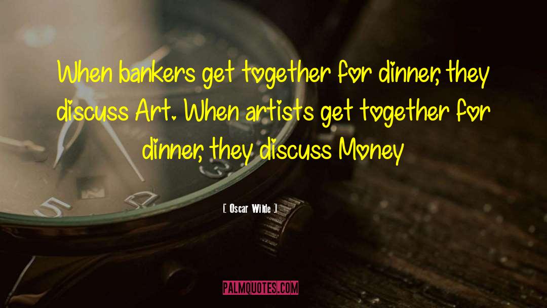 Bankers quotes by Oscar Wilde