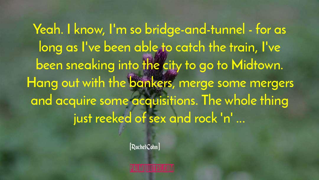 Bankers quotes by Rachel Cohn