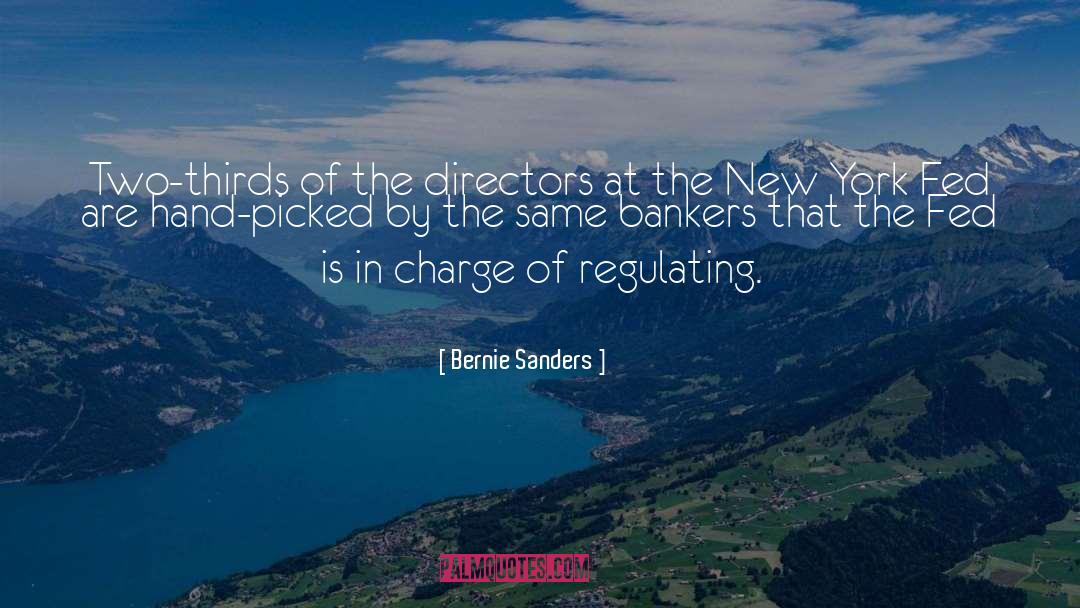 Bankers quotes by Bernie Sanders