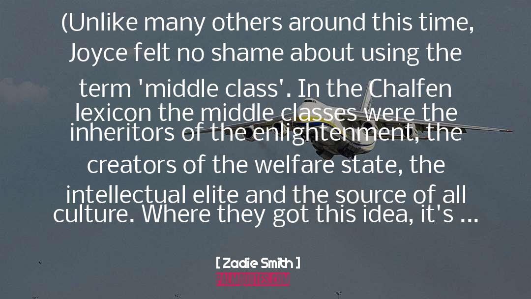 Banking Elite quotes by Zadie Smith