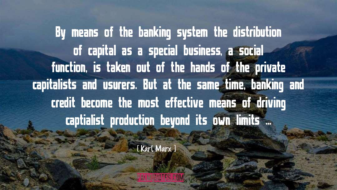 Banking quotes by Karl Marx