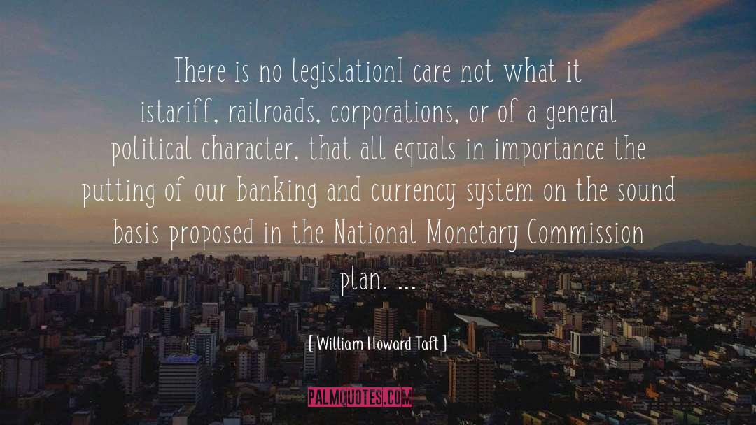 Banking quotes by William Howard Taft