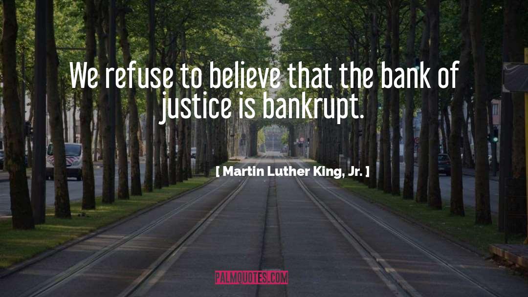 Bankrupt quotes by Martin Luther King, Jr.